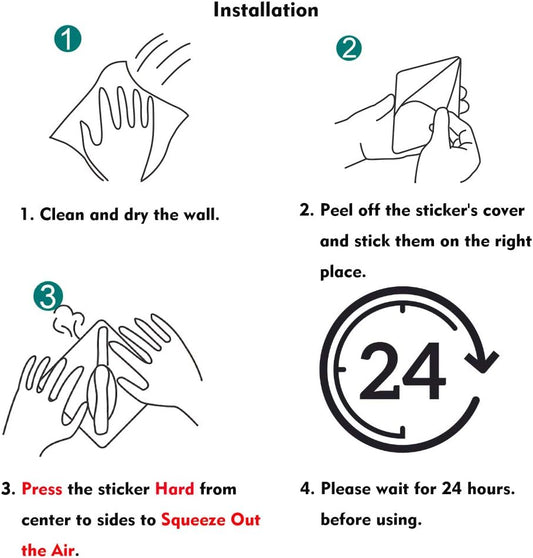 12 Pack Clear Self Adhesive Hooks Transparent Sticky Towel Hook Wall Hangers