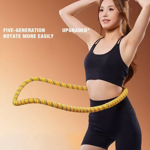 Portable Waist Shaping Soft Spiral Hoop