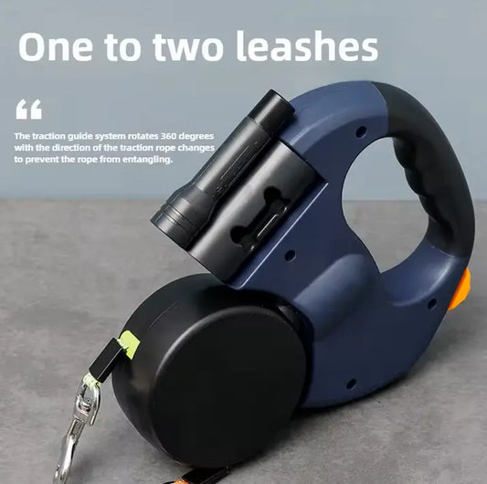 Rotatable Adjustable 360° Telescopic Dog Lead