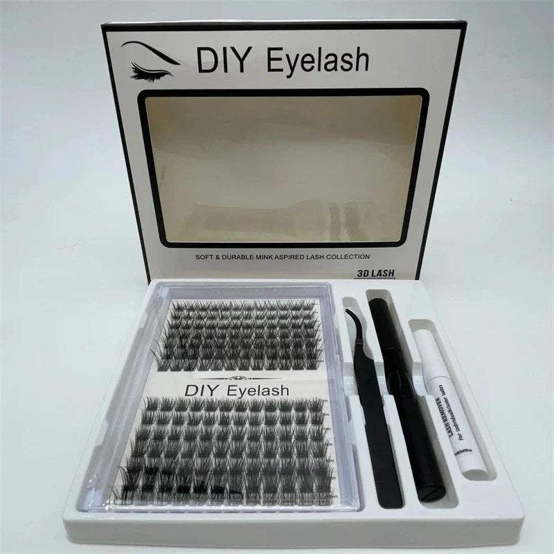 DIY Cluster False Eyelashes Kit