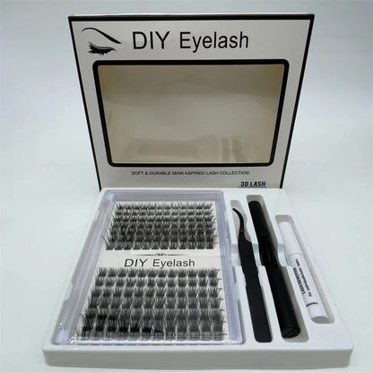 DIY Cluster False Eyelashes Kit