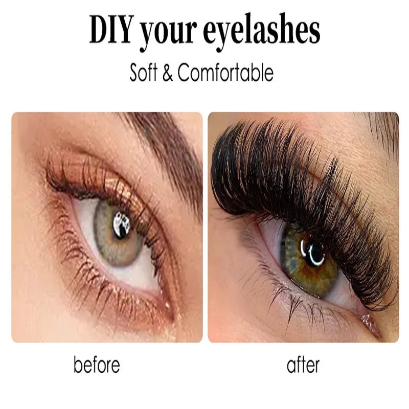 DIY Cluster False Eyelashes Kit