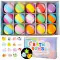 Bath Bombs for Kids with Toys Inside 5/PCS