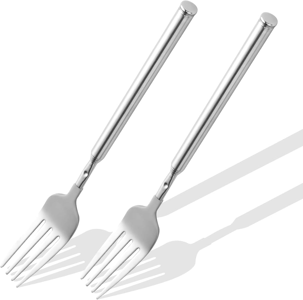 Extendable Telescopic Fork for Jokes