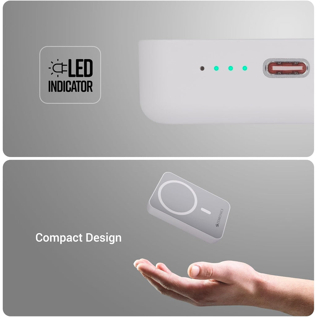 Magnetic Power Bank 10000mAh Wireless Portable Charger