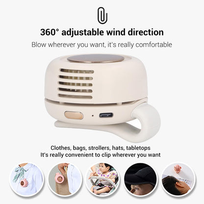 Pocket Clip Portable Fan