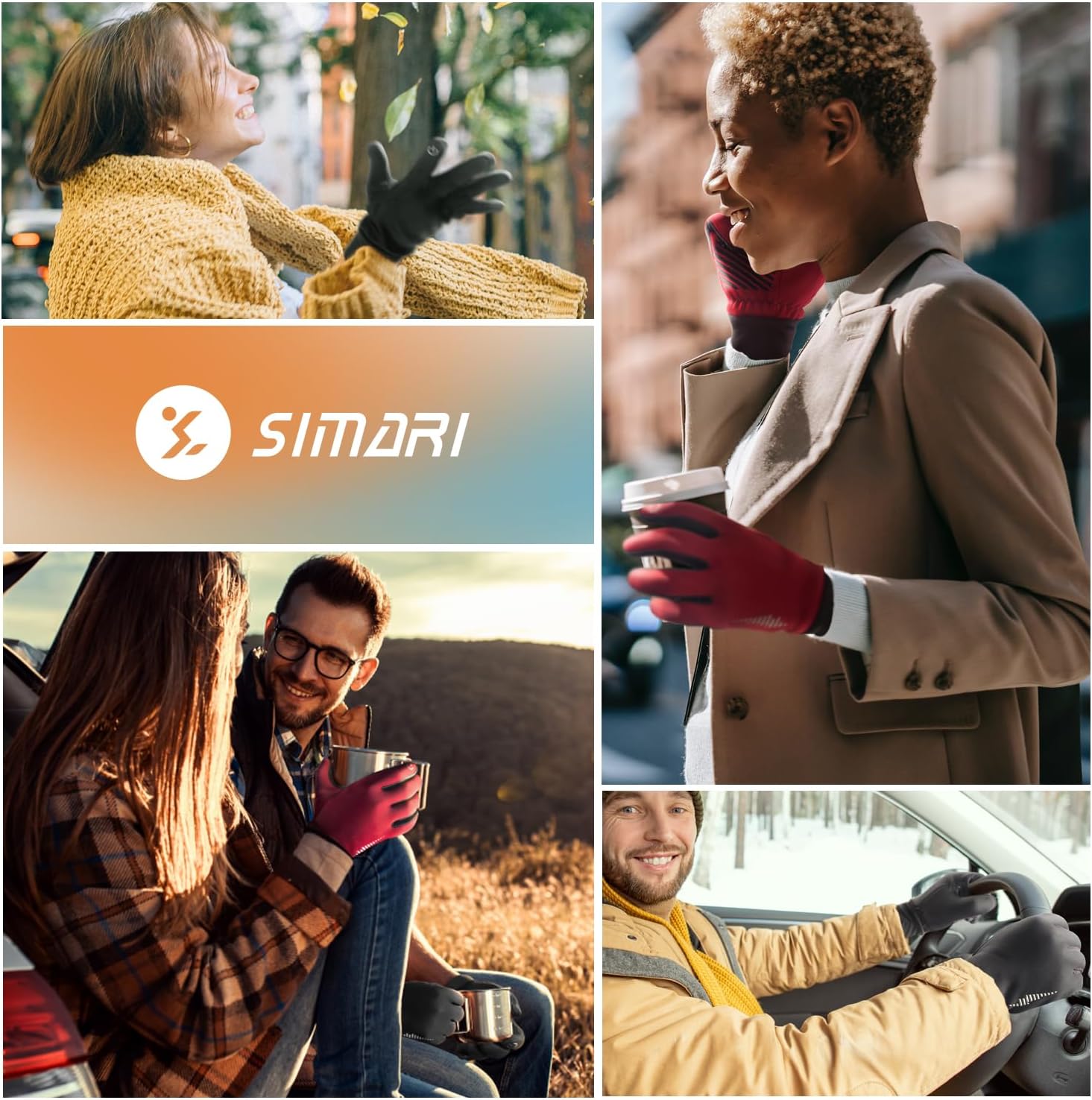 Winter Thermal Gloves Women