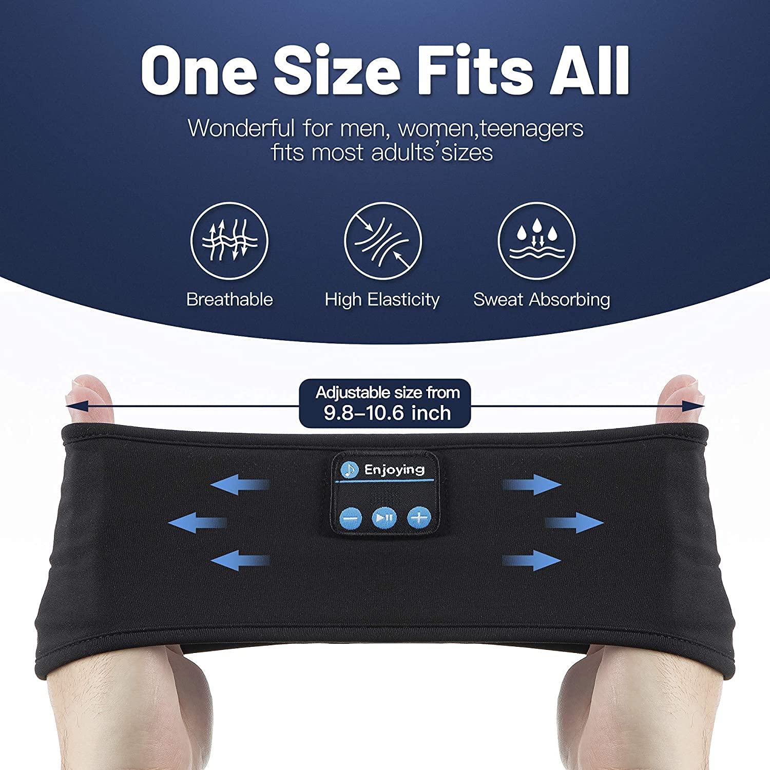 Bluetooth Sleep Eye Mask Wireless Headphone