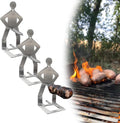 Camping Grill & BBQ Stand Set, Premium BBQ Accessories for Men