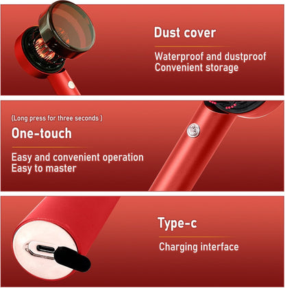 Electric Scalp Massager Comb with Built-in Oil Applicator