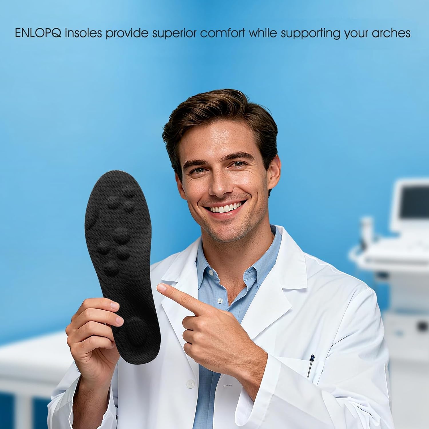 4D Cloud-Like Comfort Soles