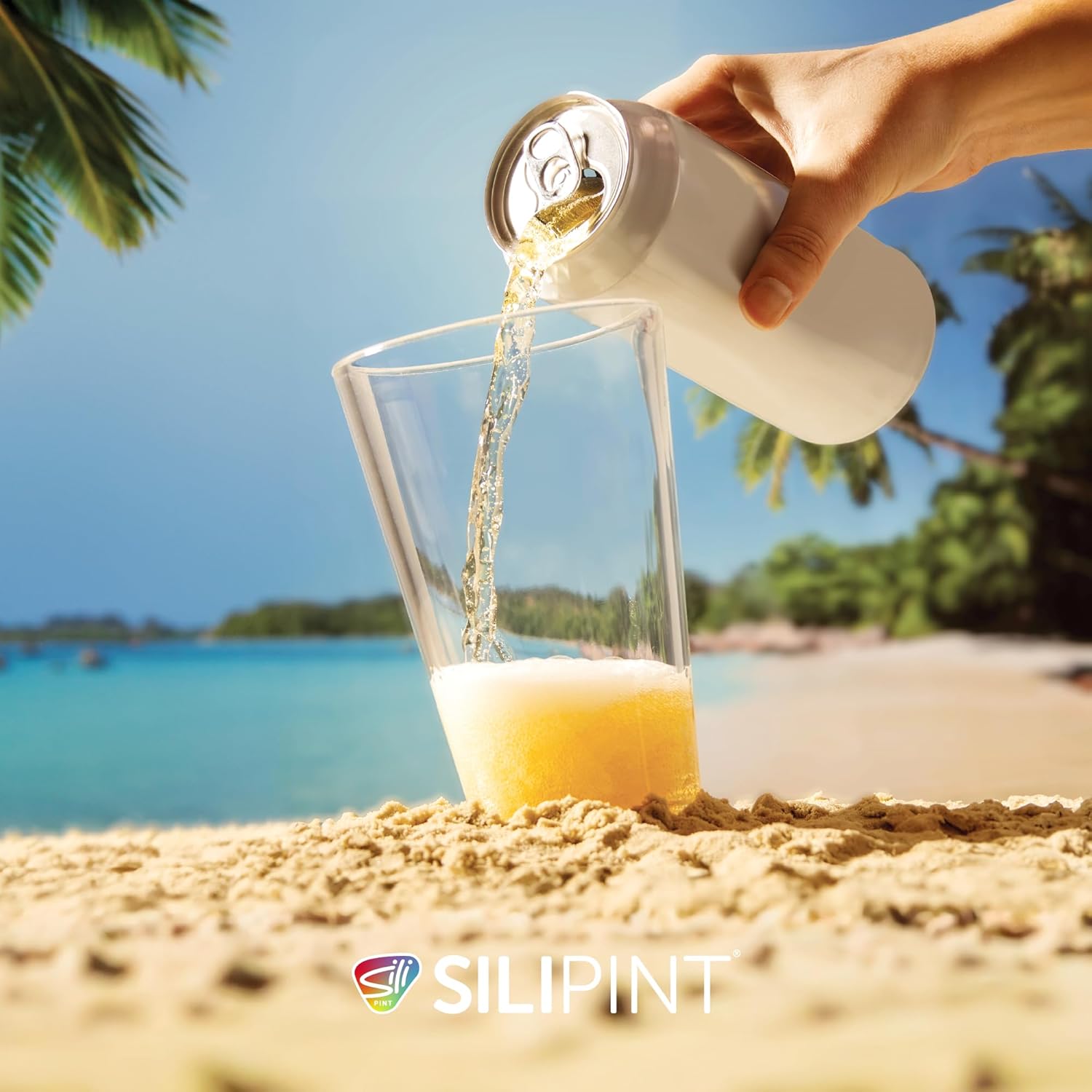 Silipint 16oz Silicone Pint Glass  Unbreakable