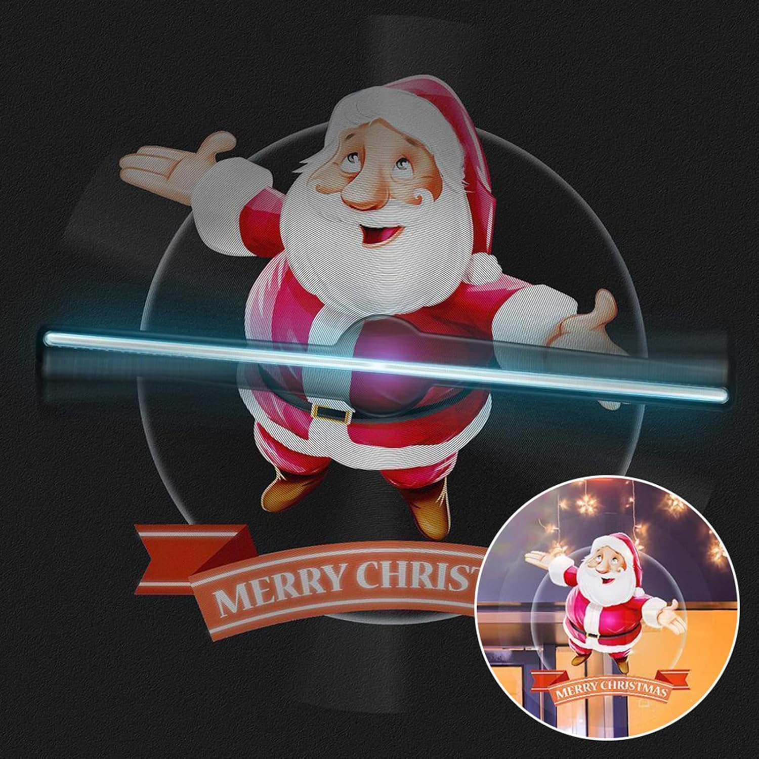 3D Holographic Fan Display