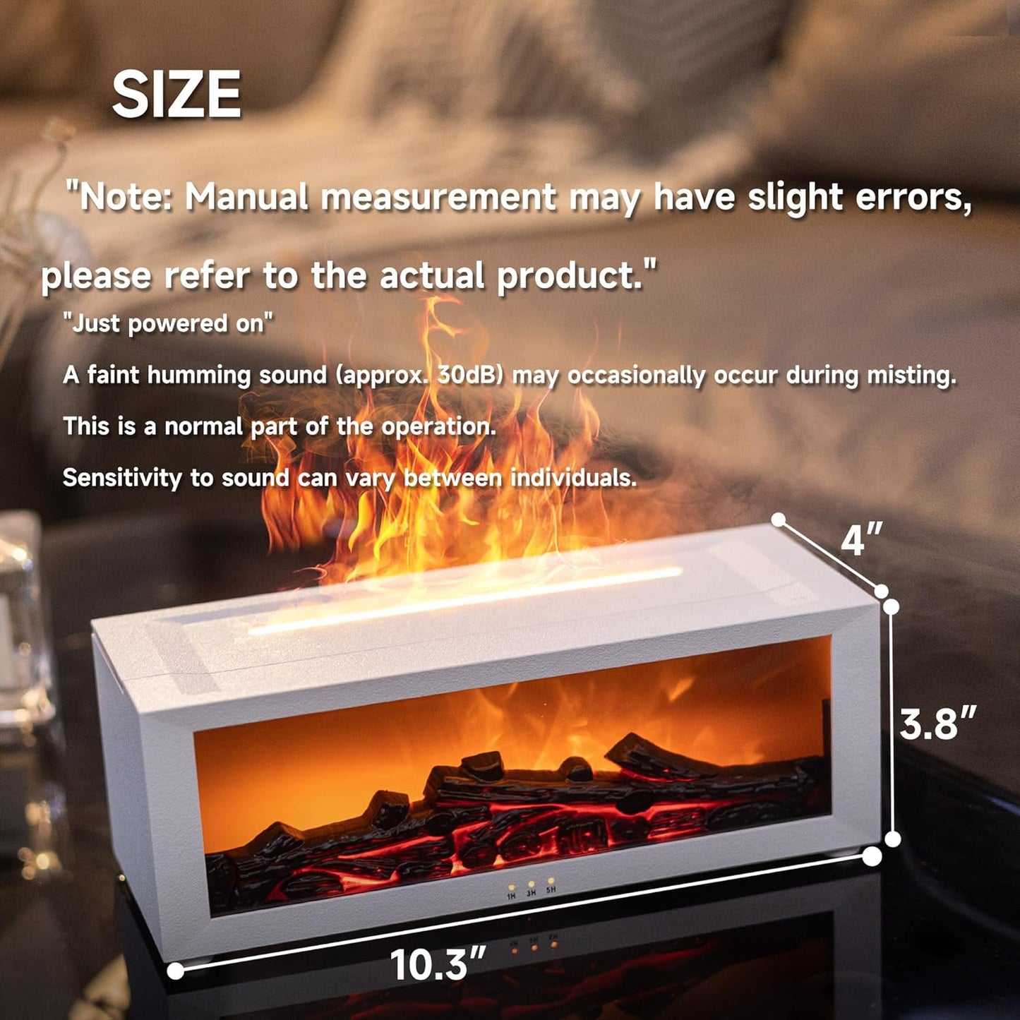 Fireplace Flame Air Diffuser Humidifier