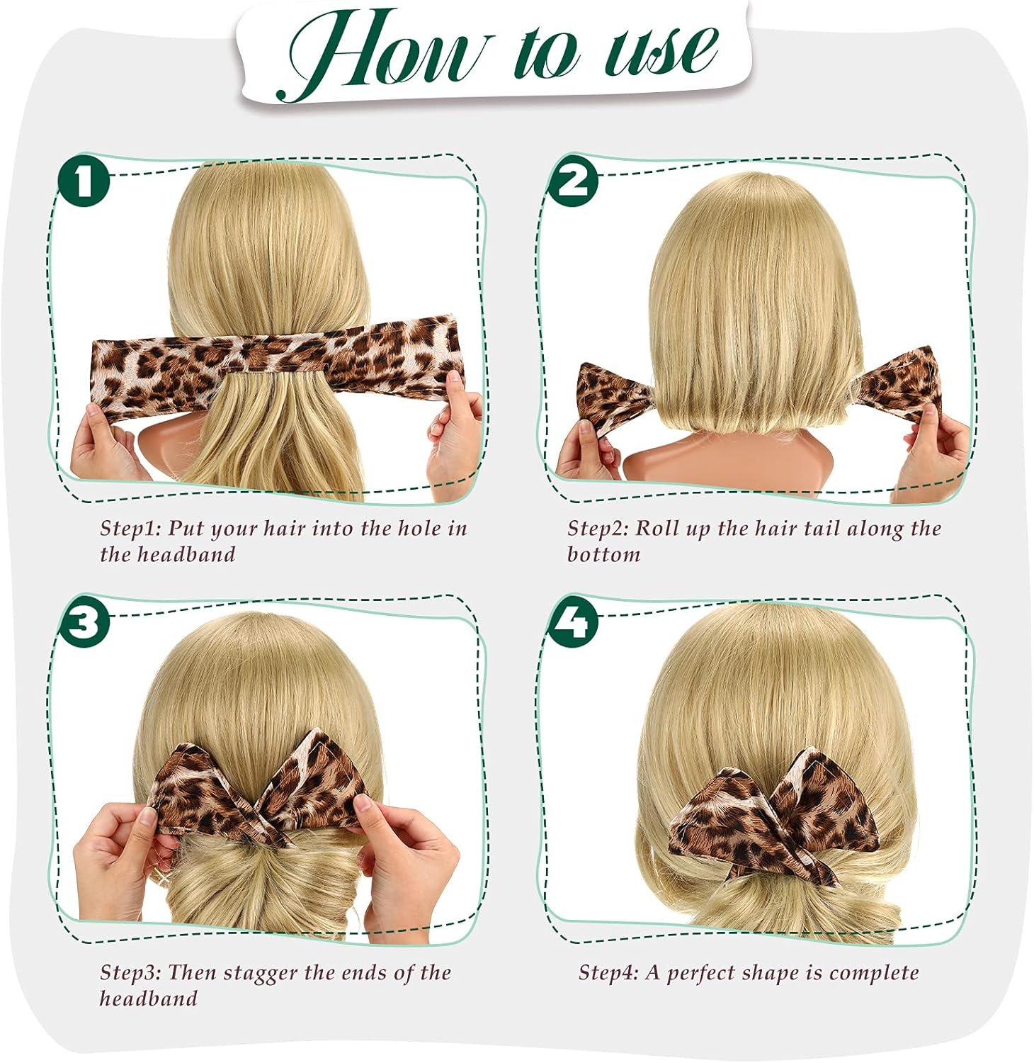 Deft Hair Bun Maker set of 4