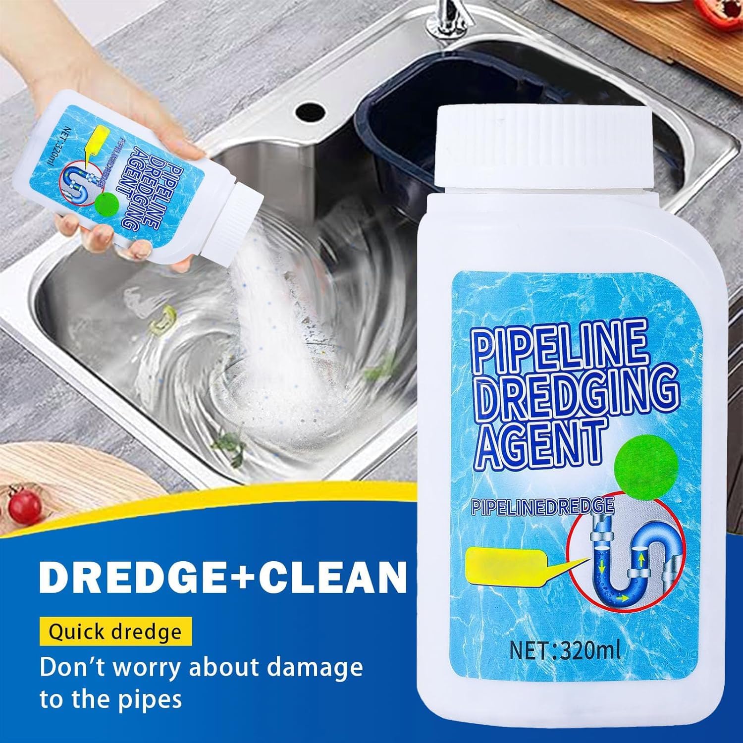 Multi-Purpose Pipeline Dredging Agent