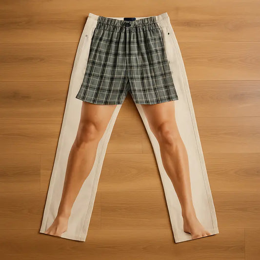 Faux Layered Lounge Pants