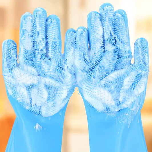 Silicone Dishwashing & Cleaning Gloves