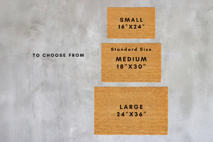 Welcoming Humor Doormat