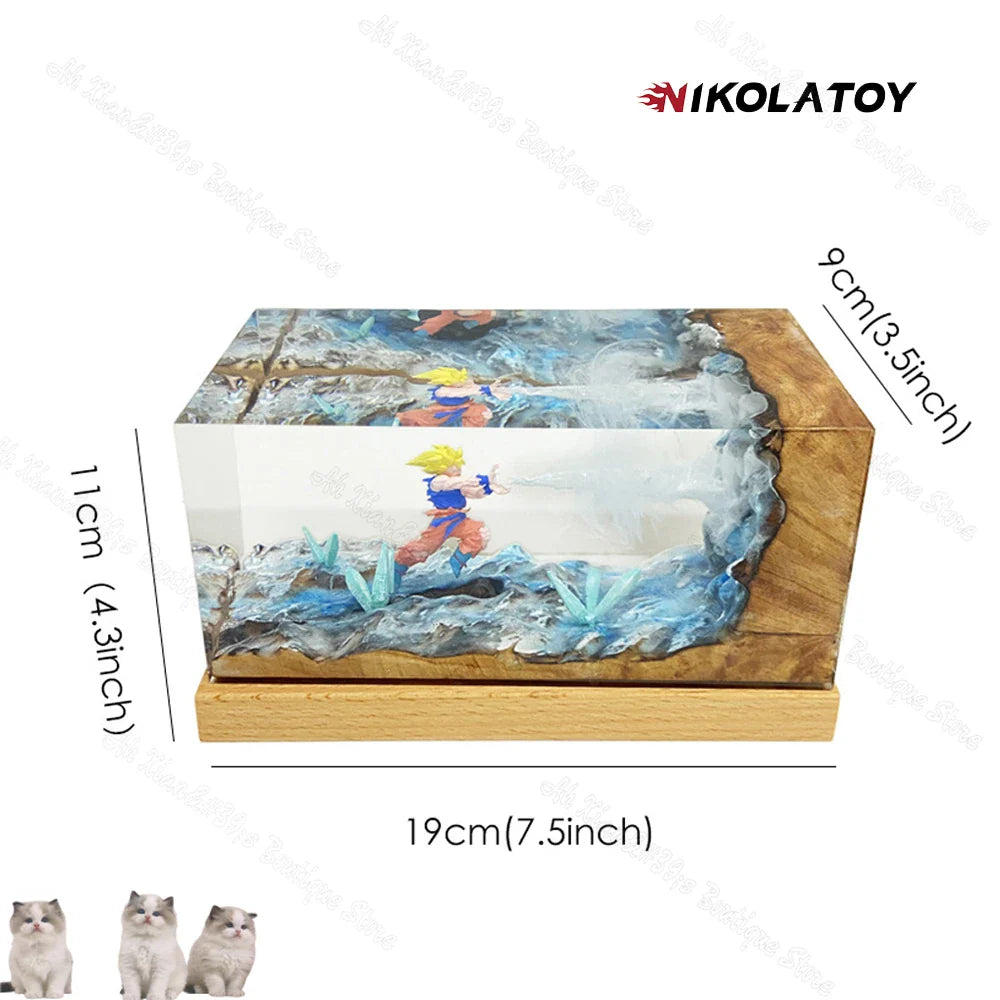 Dragon Ball Z Goku Decor Lamp