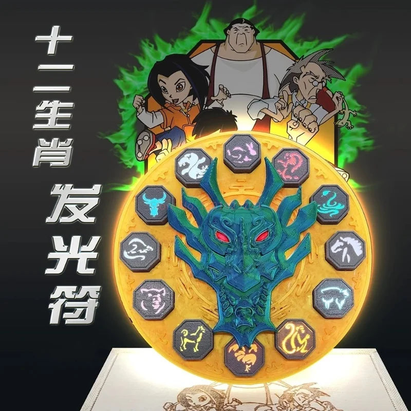 Jackie Chan Zodiac Talismans Keychain