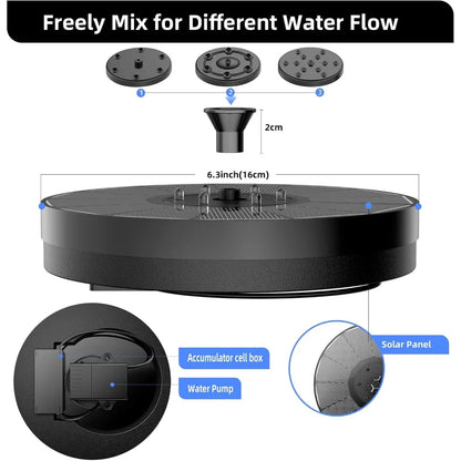 Solar LED Fountain Light