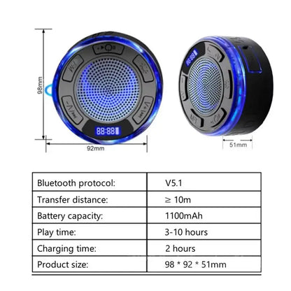 Waterproof Wireless Bluetooth Speaker