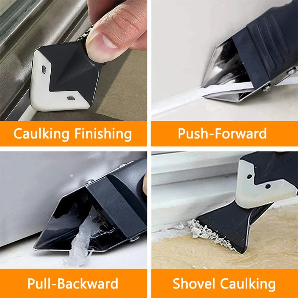 5 in 1 Metal Head Shovel Glue Tool Kit