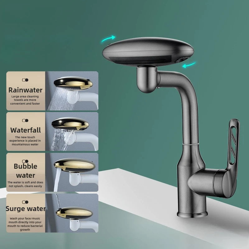 Multi-Mode Stainless Steel Faucet