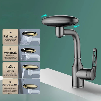 Multi-Mode Stainless Steel Faucet