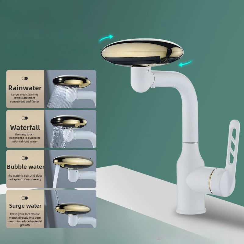 Multi-Mode Stainless Steel Faucet