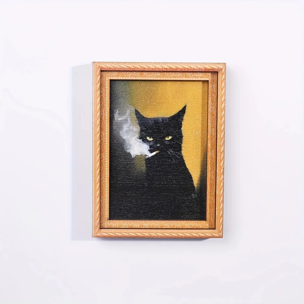 Cute cat refrigerator magnet
