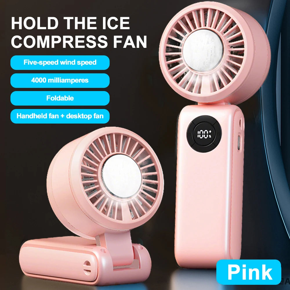 Foldable Handheld Cooling Fan
