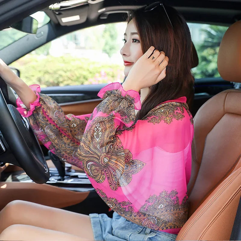 Sunproof Sleeve Shawl