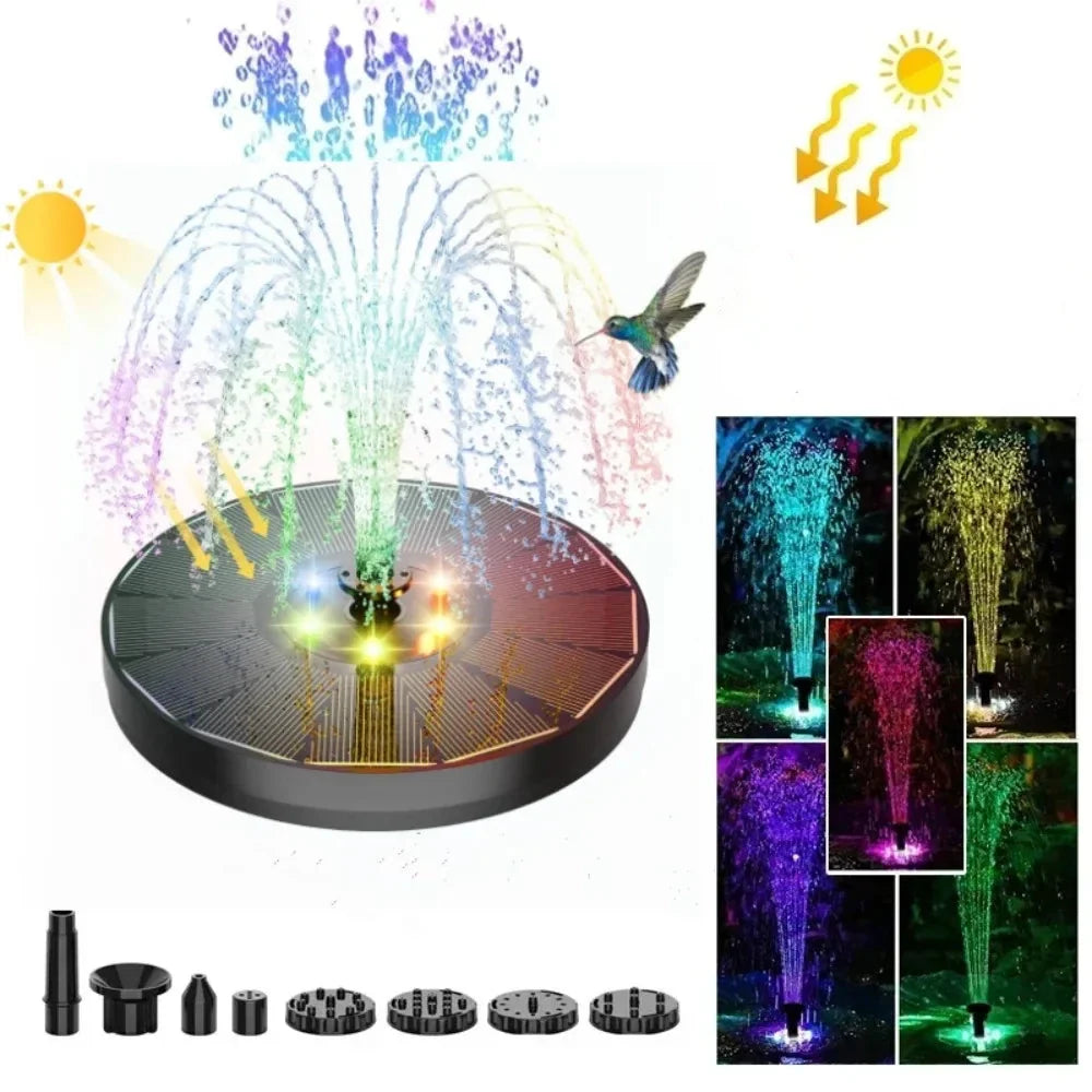 Solar LED Fountain Light