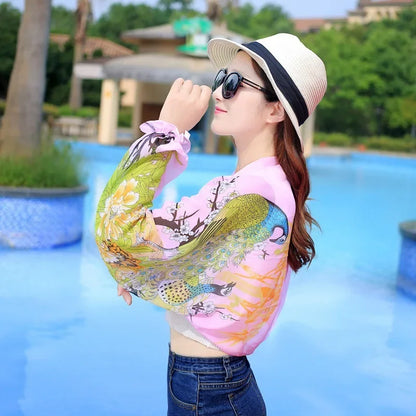 Sunproof Sleeve Shawl