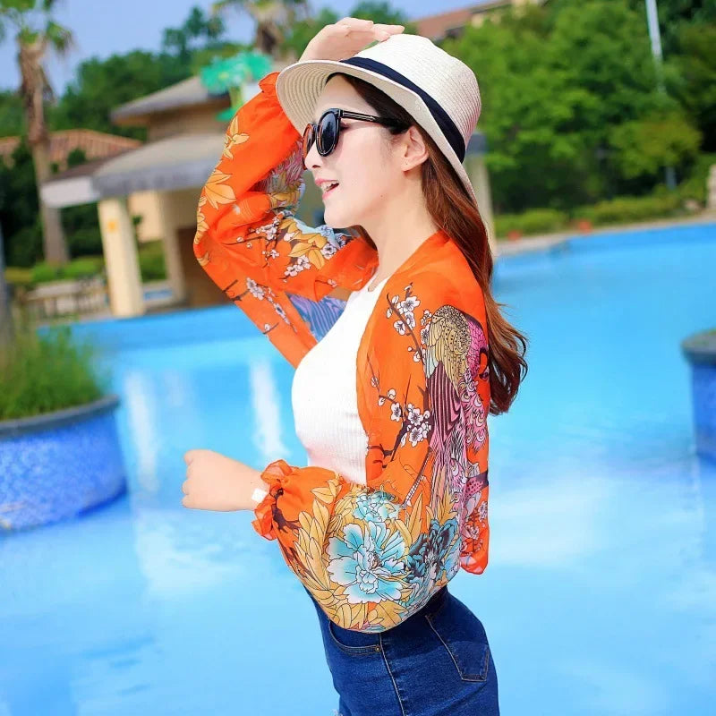 Sunproof Sleeve Shawl