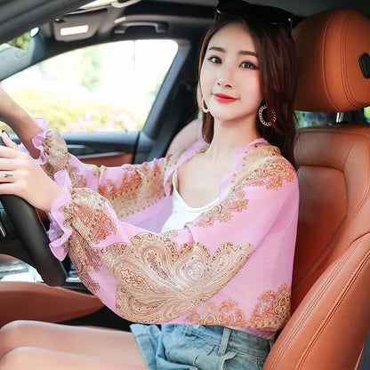 Sunproof Sleeve Shawl