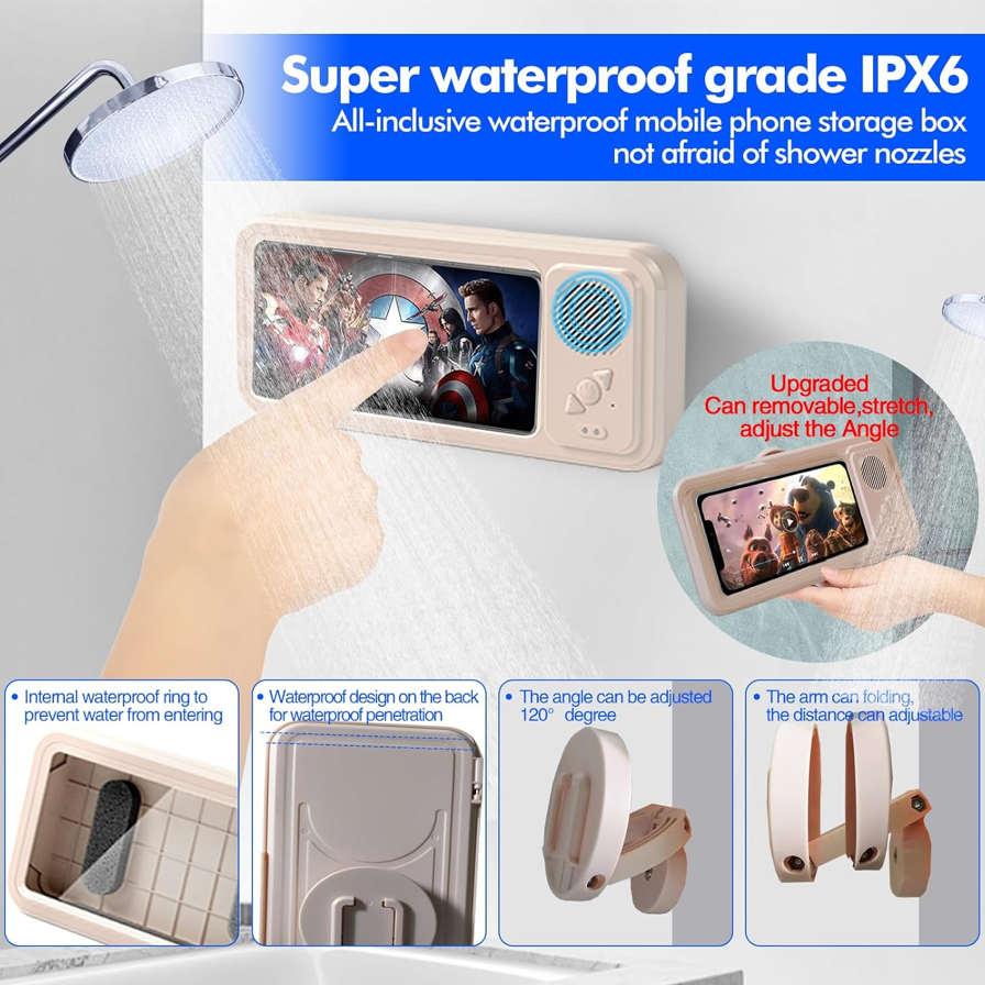 Shower Speaker Case