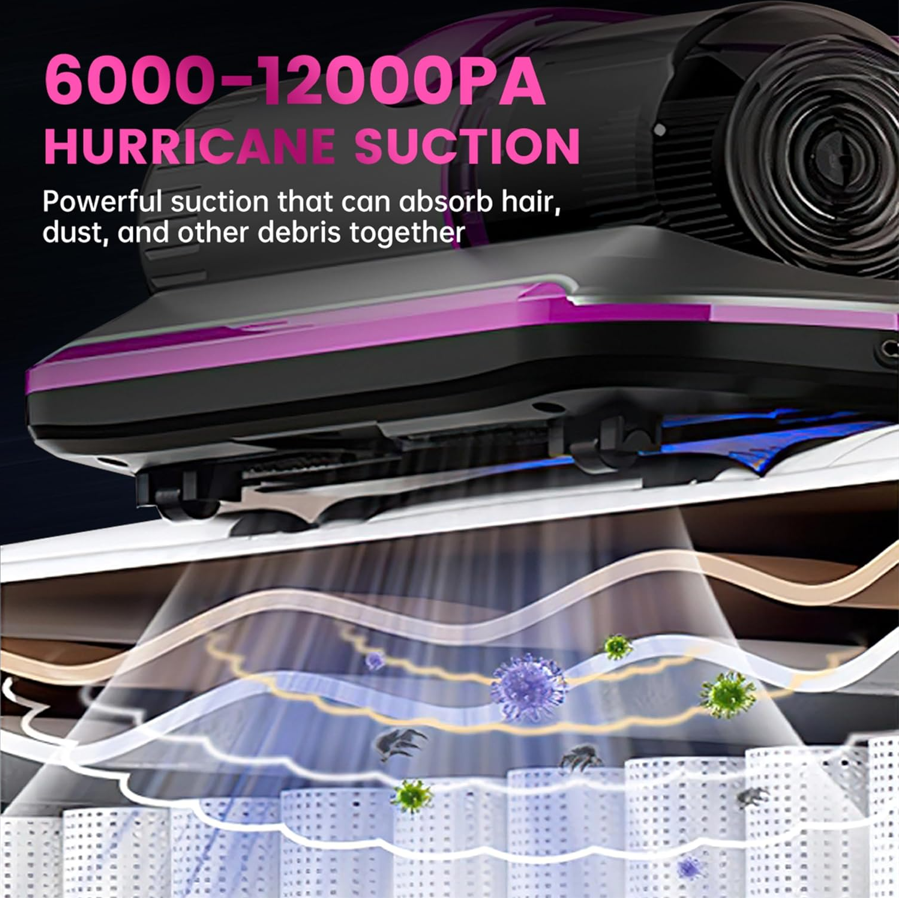 Wireless bed vacuum cleaner