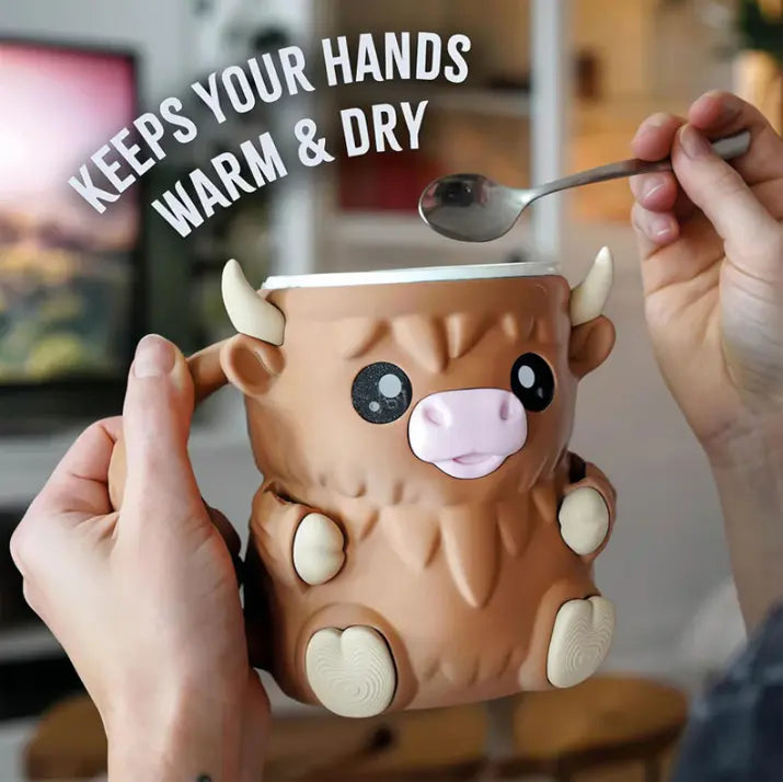 Cow Ice Cream Pint Holder