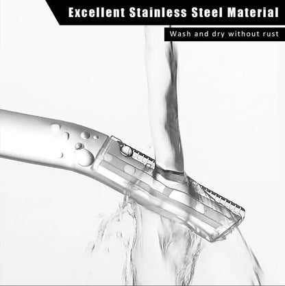 Stainless Steel Eyebrow Scissors with Comb