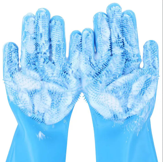 Silicone Dishwashing & Cleaning Gloves