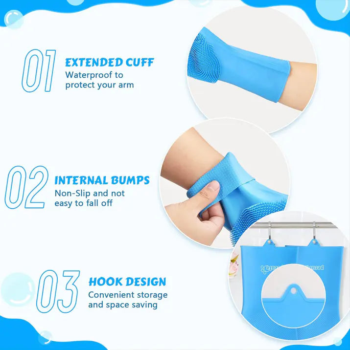 Silicone Dishwashing & Cleaning Gloves