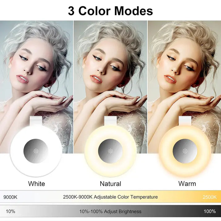 Magnetic Wireless LED Ring Light