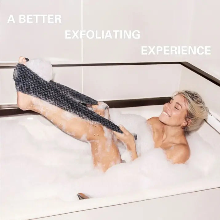 Long Exfoliating Shower Towel