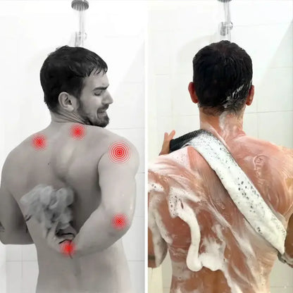 Long Exfoliating Shower Towel