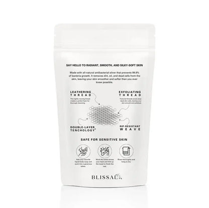 Long Exfoliating Shower Towel