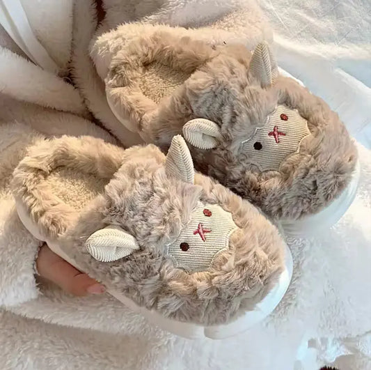 Plush Fluffy Slippers