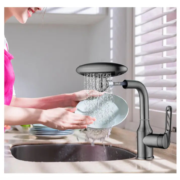 Multi-Mode Stainless Steel Faucet